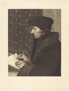Erasmus by Félix Bracquemond after Hans Holbein the Younger