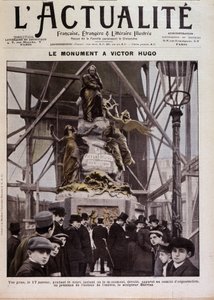 Inauguration of the monument to Victor Hugo by Barrias, Paris, January 17