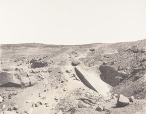 Aswan Syene, Granit Ocakları - Antik Çıkarma Sistemi, 1851-52, 1853-54 basılmış.
