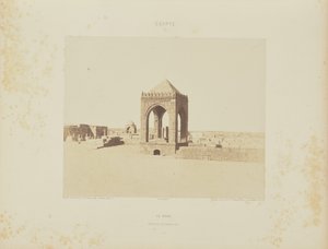 Kairo. Memlük Mezarlığı by Félix Teynard