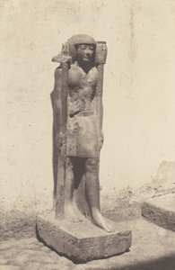 Stout Lycopolis, Statue Appartenant au Docteur Cuny, 1851-52, 1853-54 basılmış. by Félix Teynard
