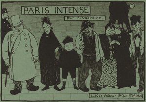 "Paris Intense" albüm kapağı by Félix Vallotton