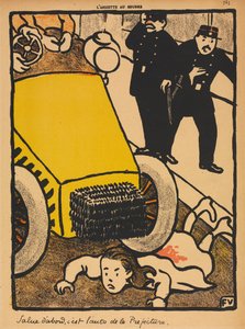 Suçlar ve Cezalar VI, 763: Önce Selam by Félix Vallotton
