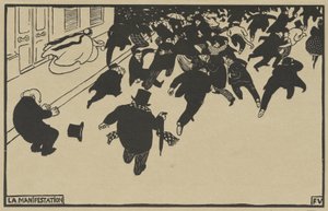 Gösteri by Félix Vallotton