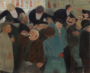 Bistro by Félix Vallotton
