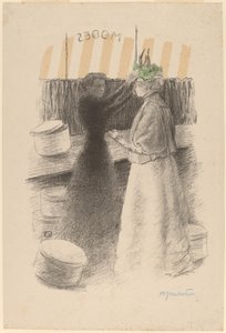 Yeşil Şapka by Félix Vallotton