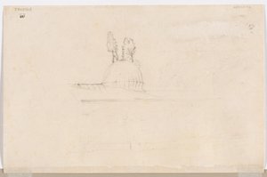 Cami Yakınındaki Köşk için Eskiz, 1800