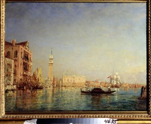 Venedik (Venedik). Felix Francois George Ziem