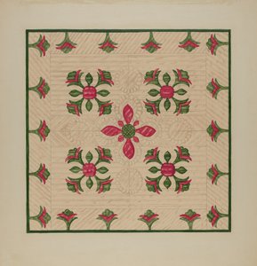 Aplike Yorgan by Florence Hastings