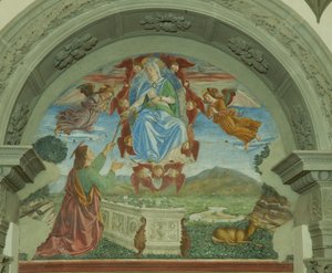 Meryem Ana'nın Varsayımı by Florentine School