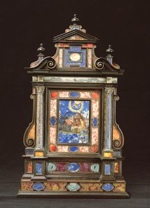 Doğuş, Floransalı (pietra dura) ile taşınabilir Altarpiece