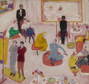 Stüdyo Partisi (Akşam) by Florine Stettheimer