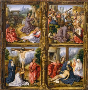 Tutkudan Dört Sahne. by Follower of Bernard van Orley