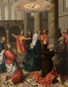 Pentekost by Follower of Bernard van Orley