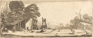 Bahçe by Follower of Jacques Callot