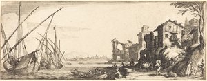 Küçük Liman by Follower of Jacques Callot