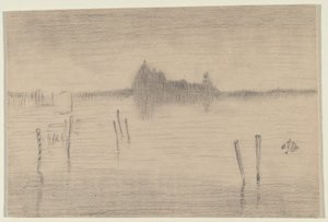 Venedik by Follower of James McNeill Whistler