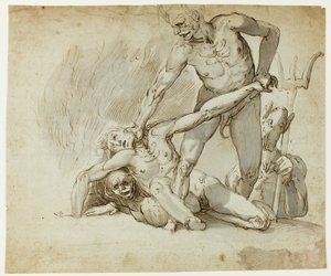  by Follower of John Hamilton Mortimer
