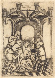 Dikenlerle taçlandırma by Follower of Master of the Playing Cards