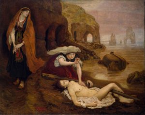 Don Juan'ın Haidee tarafından bulunması, c1870. by Ford Madox Brown