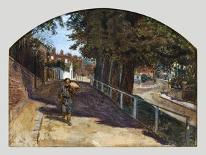 Heath Caddesi, Hampstead by Ford Madox Brown