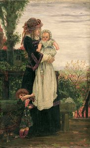 Şehir dışında by Ford Madox Brown