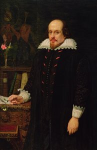William Shakespeare'in Portresi (1564-1616) 1849 (tuval üzerine yağlı boya) by Ford Madox Brown