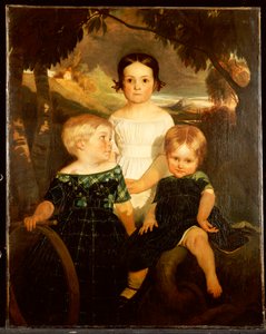 Bromley Çocukları, 1843 by Ford Madox Brown