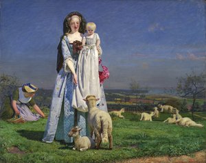 Güzel Baa-Kuzular by Ford Madox Brown
