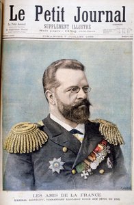 Amiral Nikolai Skrydlov, Rus deniz subayı, 1895 by Fortuné Méaulle