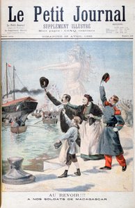Elveda!!, Madagaskar yolunda Fransız askerleri, 1895 by Fortuné Méaulle