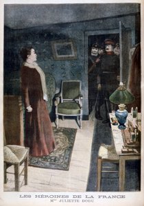 Juliette Dodu, Fransa eroini, 1896. by Fortuné Méaulle