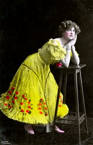 Gabrielle Ray 1883-1973, İngiliz aktris, 20. yüzyılın başlarında.