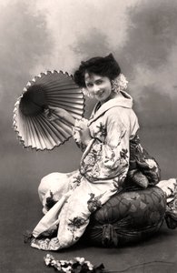 Isabel Jay 1879-1927, opera sanatçısı ve oyuncu, 1906.