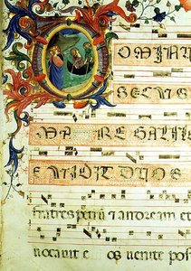 Ms 558 f.9r St. Peter ve St. Andrew
