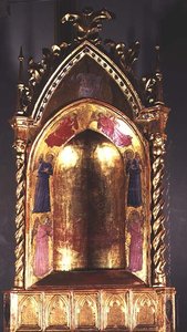 Mesih ve Melekler ile Tabernacle by Fra (c.1387 1455) Angelico