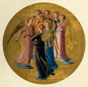 Bir Grup Melek, 15. yüzyıl, c1909 by Fra Angelico