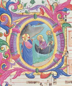 Missal 558 f.9r Mucizevi Balık Dramı