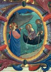 Ms 558 f.9r St. Peter ve St. Andrew