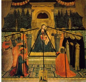 San Marco Sunağı by Fra Angelico