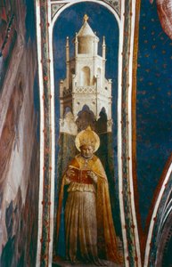 Aziz Ambrose, 15. yüzyılın ortalarında by Fra Angelico