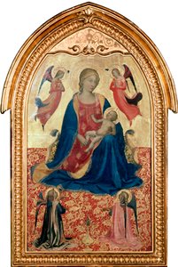 Meleklerle Bakire ve Çocuk, c1425 by Fra Angelico