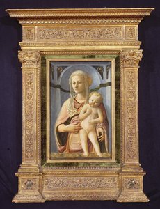 Madonna ve Çocuk, c.1435 (panelde öfke) by Fra Filippo Lippi