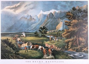 Rocky Dağları, c1834-c1876