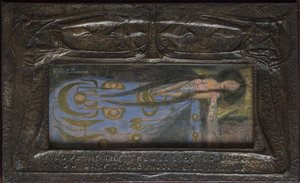 Aşk Saçların Bu Kadar Karanlıksa O Gizli Gözler Ne Kadar Karanlık Olmalı, 1896 civarı (dövülmüş metal)
