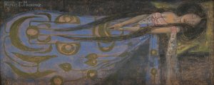 Uyuyan Prenses, 1896 dolayları (pastel, sulu boya, kağıt)