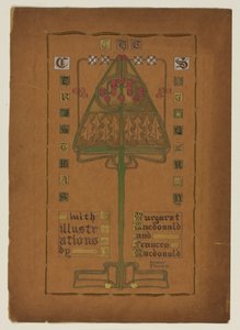 "Noel Hikayesi" için başlık sayfası, 1895-96