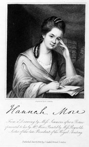 Hannah More, Edward Scriven tarafından oyulmuş, 1838 (gravür) by Frances Reynolds