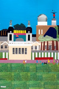 Greenwich Royal Park, 2009 (kağıt üzerinde kolaj)