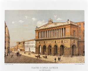 İtalya, Napoli, San Carlo Tiyatrosu